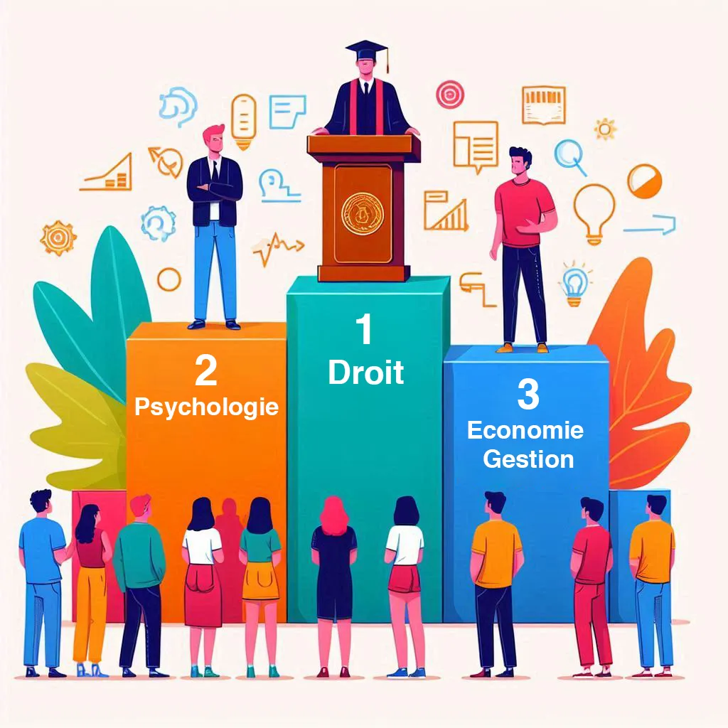 Record fac de droit à Parcoursup